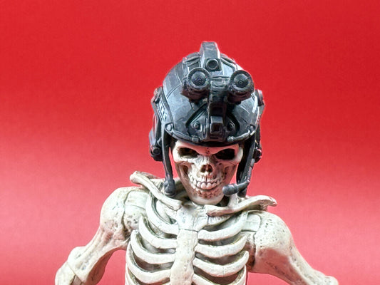 Combat helmet with nods fitted to ML Skeletons